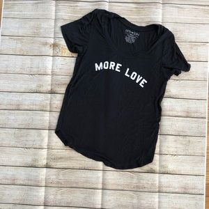 Target brand More Love Tee Shirt